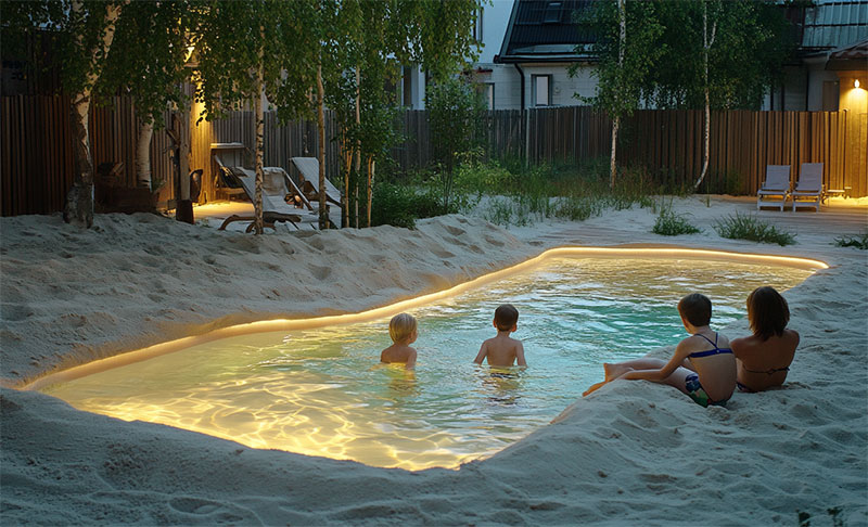 Песочная отделка